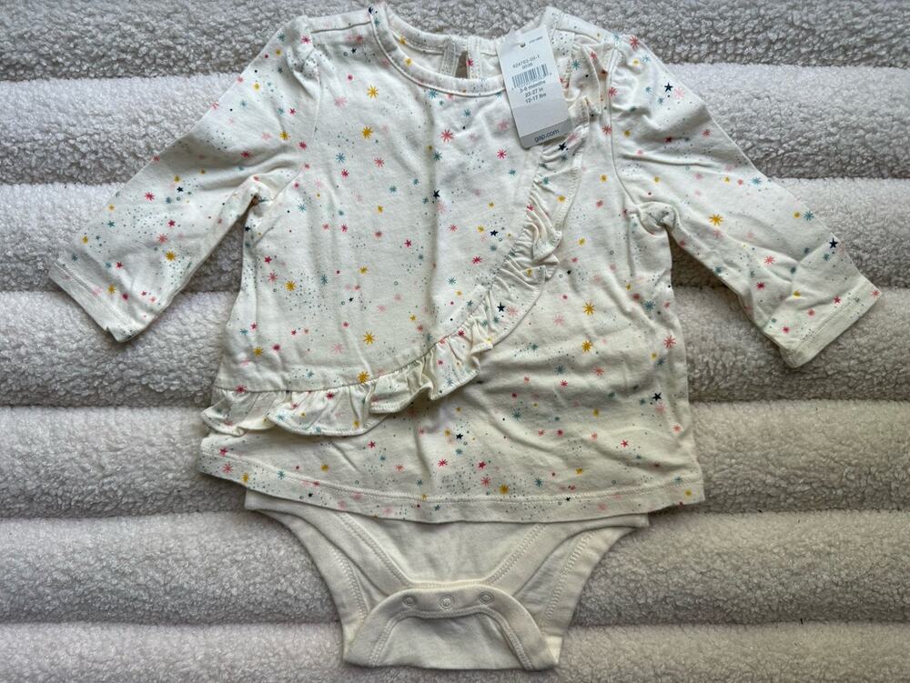NWT Baby Gap girls onesie 3-6 months
